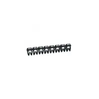 Marcaj CAB 3 - pentru wiring 4 to 6 mm² - number 0 - negru