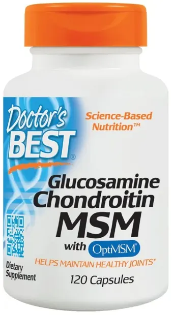 Glucosamine Chondroitin MSM, 120 capsule, Doctor's Best