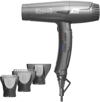 Parlux Uscător de păr ionizant cu control digital Elysium, 2300W, titan