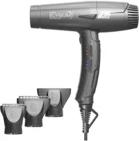 Parlux Uscător de păr ionizant cu control digital Elysium, 2300W, titan