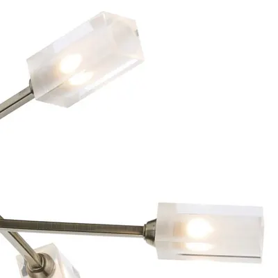 Plafoniera Morgan 6 Light Semi Flush Antique Brass