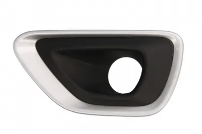 Grila bara fata stanga cu locas proiectoare, aluminiu negru JEEP GRAND CHEROKEE 4 IV WK2 intre 2013-2016