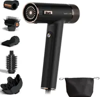 Uscător de păr Shark - SpeedStyle Pro 5-în-1, 1750W, 3 viteze, negru