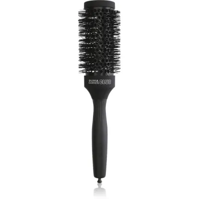 Olivia Garden Club The Glow Blowout Ceramic Round Brush Black perie rotundă pentru păr M 1 buc