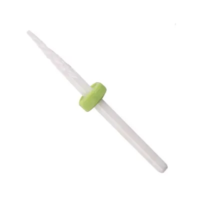 Bit/Cap freza | Ceramica | Under Refill | Verde - Unghii naturale