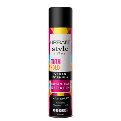 Spray fixativ Max Hold Style, 230 ml, Urban Care