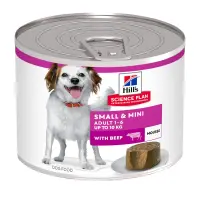 Conserva pentru caini Hill s SP Small Mini Adult cu vita 200 gr