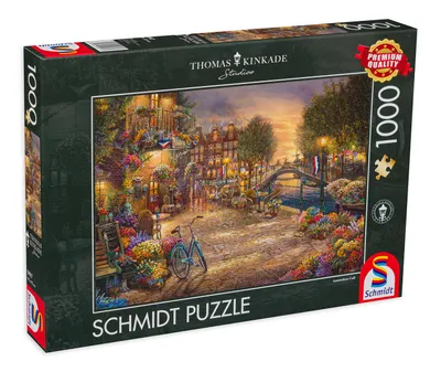 Puzzle Schmidt din 1000 de piese - Amsterdam