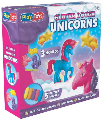 Set cu plastilină Play-Toys - Faceți unicorni