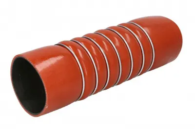Furtun Intercooler (85mm 91mmx270mm, rosu) potrivit MERCEDES ACTROS MP4 MP5, ANTOS, AROCS, ATEGO 3, CITARO 2, ECONIC 2, INTEGRO (O 550), INTOURO; SETRA 400, 500 471.943-OM936.974 07.11