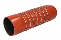Furtun Intercooler (85mm 91mmx270mm, rosu) potrivit MERCEDES ACTROS MP4 MP5, ANTOS, AROCS, ATEGO 3, CITARO 2, ECONIC 2, INTEGRO (O 550), INTOURO; SETRA 400, 500 471.943-OM936.974 07.11-
