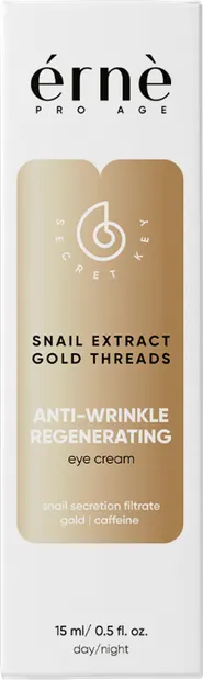 Crema pentru zona ochilor cu extract de Mucus de melc, 15ml, Erne