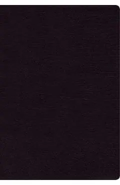 NIV, Thinline Bible, Giant Print, Bonded Leather, Black, Indexed, Red Letter Edition