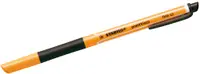 Roller Stabilo pointVisco - 0.5 mm, negru, cu cerneală gel