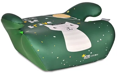 Inaltator scaun auto Lorelli - Orion, i-Size, 125-150 cm, Green Cat