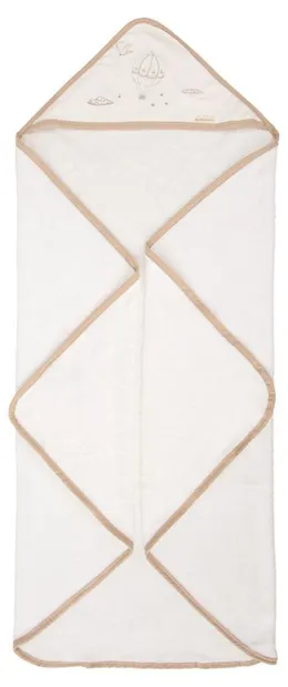 Prosop cu glugă Bimbidreams - Noe, 100 x 100 cm, White