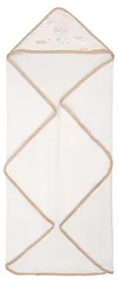 Prosop cu glugă Bimbidreams - Noe, 100 x 100 cm, White
