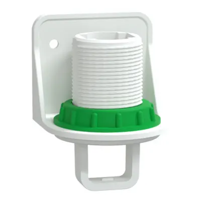Suport adaptor USB, SpaceLogic, suport de montare din plastic si placa de perete pentru adaptor wireless Zigbee