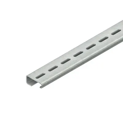 sina de montare Tip 2932 G-profile, TS 32 conform. conform DIN EN 60715, perforat 2932/4 GL