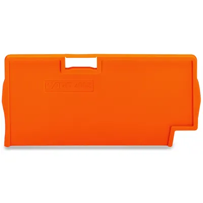 Separator plate; 2 mm thick; oversized; orange