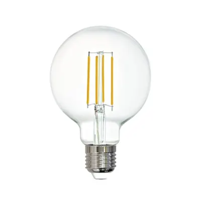 LM-E27-LED G80 6W 2700K Klar (1 pcs)