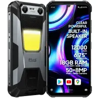 Telefon iHunt Titan Music P22000, 4G, Dual SIM, 6.75 120Hz, Octa-Core, 6GB RAM, 128GB, NFC, Dual Speaker Power 120dB, 50MP Night Vision, Android 16