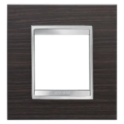 Placa ornament CProiector HORUS LUX international -.IN TECHNOPOLYMER finisaj lemnING - 2 modul - WENGE - CProiector HORUS
