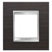 Placa ornament CProiector HORUS LUX international -.IN TECHNOPOLYMER finisaj lemnING - 2 modul - WENGE - CProiector HORUS