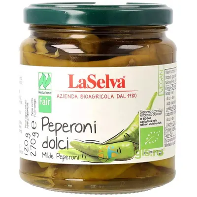 Peperoni Dulci in Otet Ecologici/Bio 270g