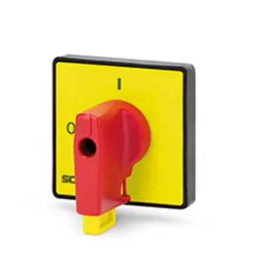 Front Operator Padlockablenip65 Y2 Emergency Yellow/red 63a-80a