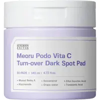 Dischete imbibate in ser Meoru Podo Vita C Turn-Over Dark Spot, 60 bucati, Sungboon Editor