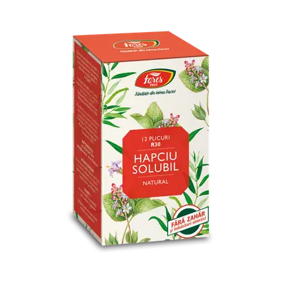 Hapciu Raceala si Gripa solubil, 12 plicuri, Fares