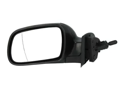 Oglinda stanga potrivit PEUGEOT 307 2000-2007 - mecanic asferic