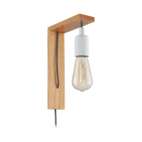 Lampa perete TOCOPILLA brown, alb 220-240V,50/60Hz
