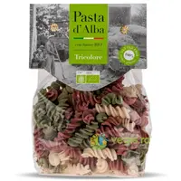 Paste Tricolore Fusilli din Orez, Spanac si Sfecla Rosie Ecologice/Bio 250g