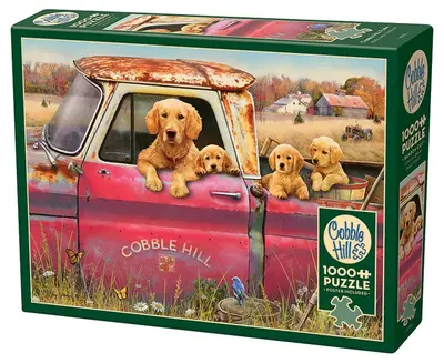 Puzzle Cobble Hill din 1000 de piese - Ferma Cobble Hill