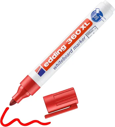 Marker pentru tablă albă Edding 360 XL - roșu