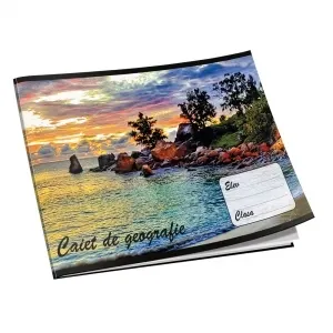 Caiet scolar geografie RTC, 24 file
