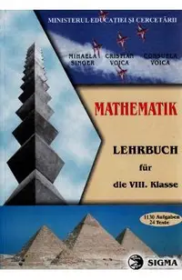 Matematica - Clasa 8 - Manual. Lb. germana