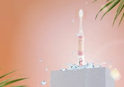 Periuta de dinti electrica pentru copii, Neno Fratelli Pink, peste 6 ani