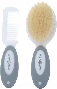 Set de ingrijire pentru bebelusi si copii, BabyMam cu 6 piese esentiale in husa compacta de depozitare