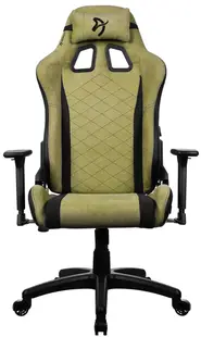Scaun gaming Arozzi - Avanti Soft Fabric, verde