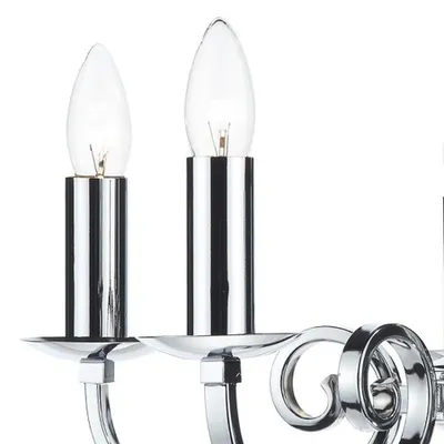 Lampa suspendata Murray 5 Light Dual Mount Pendant Polished Chrome