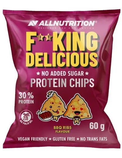AllNutrition Fitking Delicious Protein Chips, coaste, 60 g