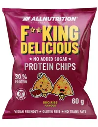 AllNutrition Fitking Delicious Protein Chips, coaste, 60 g