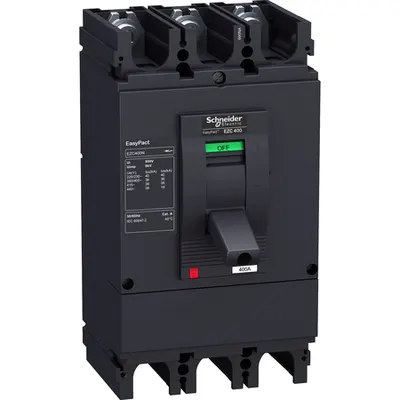 Intreruptor circuit Easypact EZC630N - TMD - 600 A - 3 coloane 3d