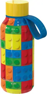 Sticlă termică Quokka Kids - Solid, Color Bricks, 330 ml