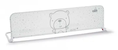 Bariera de protectie pentru pat 150 x 44 x 41 cm Alb