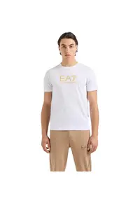 Tricou EA7 Gold Label - AF10170-7M000007-U0002 35259 - Alb/Auriu