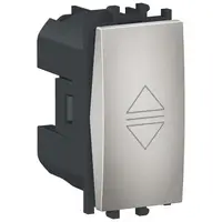 Intrerupator jaluzele 1 modul Schneider Easy Styl LMR0711004, argintiu